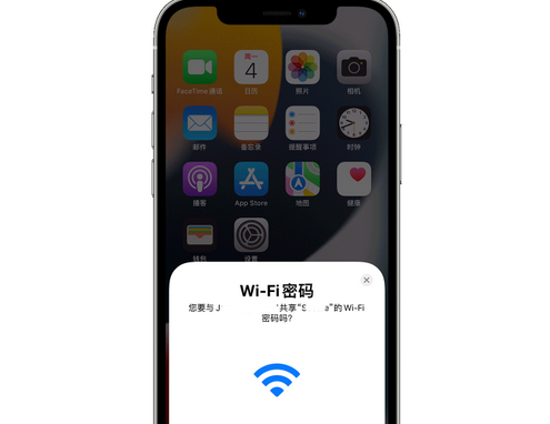 平桂苹果15维修店分享iPhone15如何共享Wi-Fi密码 